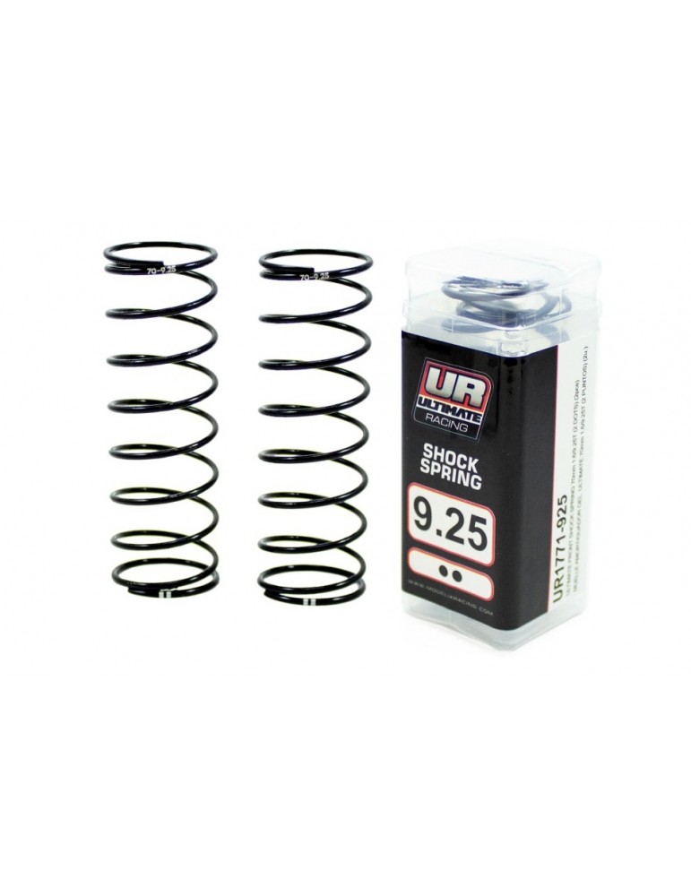 Ultimate Front Shock Spring 70mm 1.6/9.25T, 2 Pcs.