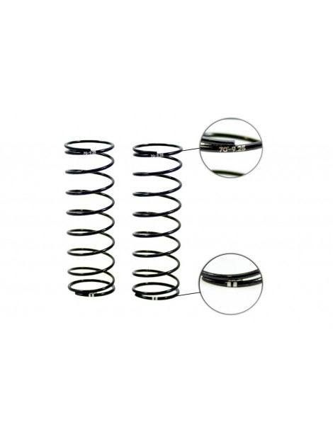 Ultimate Front Shock Spring 70mm 1.6/9.25T, 2 Pcs.