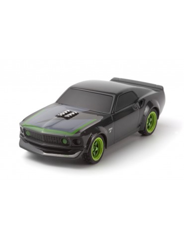 HPI nano-TTR 1969 Ford Mustang RTR-X 1/64 RC modelis su LED apšvietimu