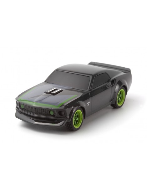 HPI nano-TTR 1969 Ford Mustang RTR-X 1/64 RC modelis su LED apšvietimu