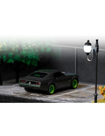 HPI nano-TTR 1969 Ford Mustang RTR-X 1/64 RC modelis su LED apšvietimu