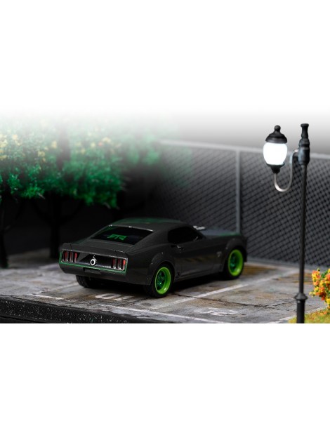 HPI nano-TTR 1969 Ford Mustang RTR-X 1/64 RC modelis su LED apšvietimu