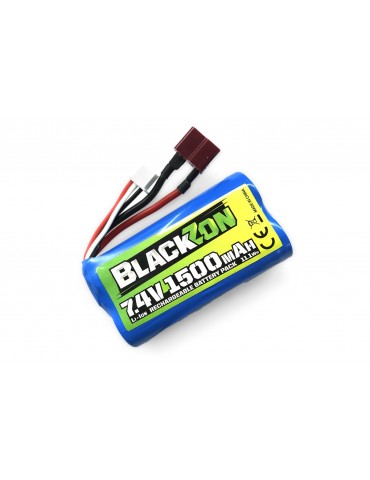 Akumuliatorius Li-ion 7.4V 1500 mAh su T-Plug BlackZon Smyter – CyborgShop