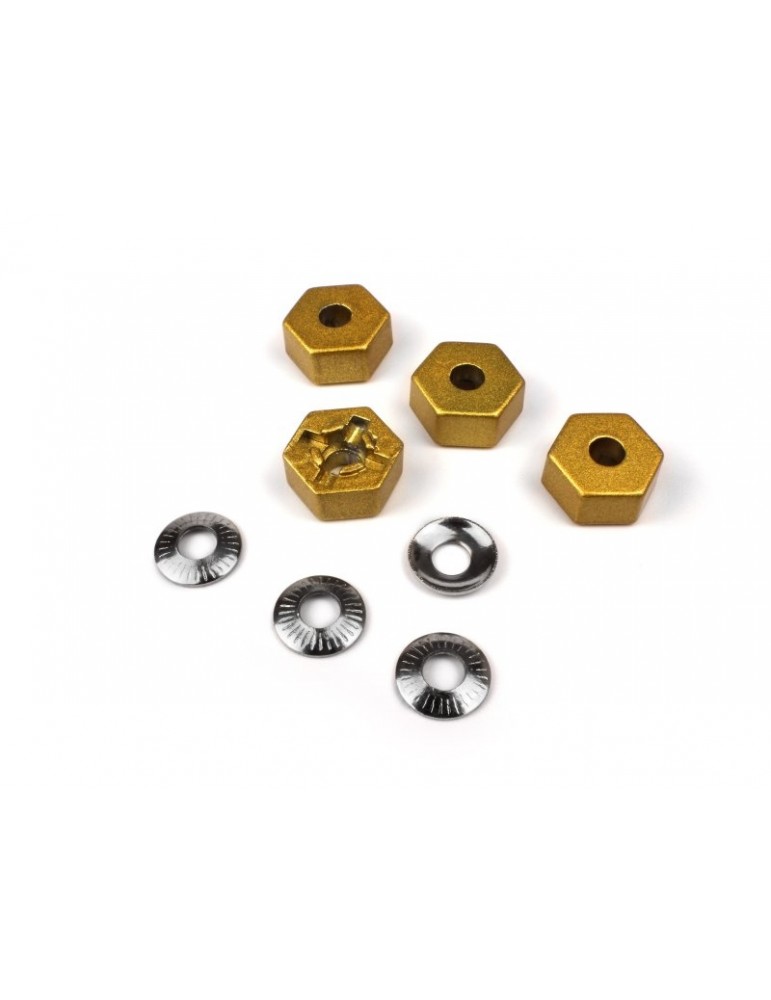 Metal 12mm Hex Hub Set
