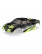Blackzon Warrior Bodyshell 1/12 (Black/Green)