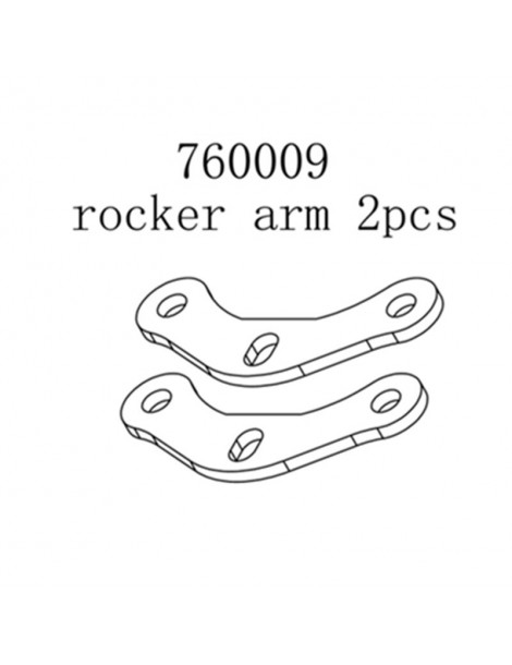 Steering Arm, 2 Pcs.