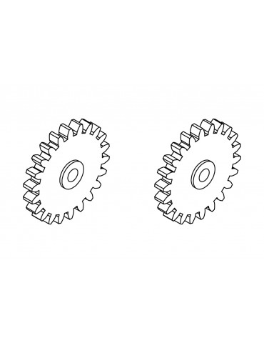 Gear (Secondary drive shaft) 2pcs