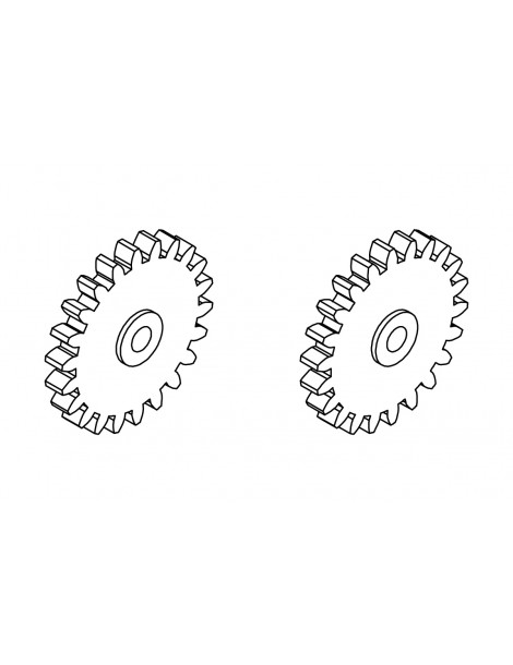 Gear (Secondary drive shaft) 2pcs