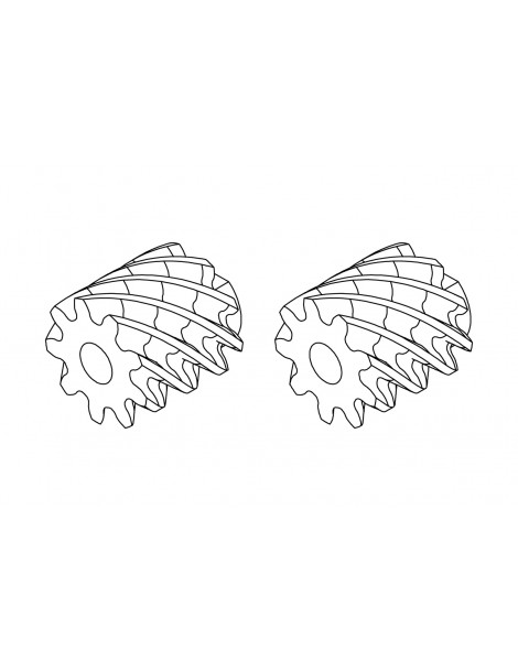 Gear (Rear wheel) 2pcs