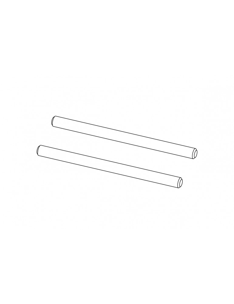 Axis (Rear wheel) 2pcs