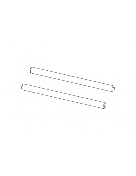 Axis (Rear wheel) 2pcs
