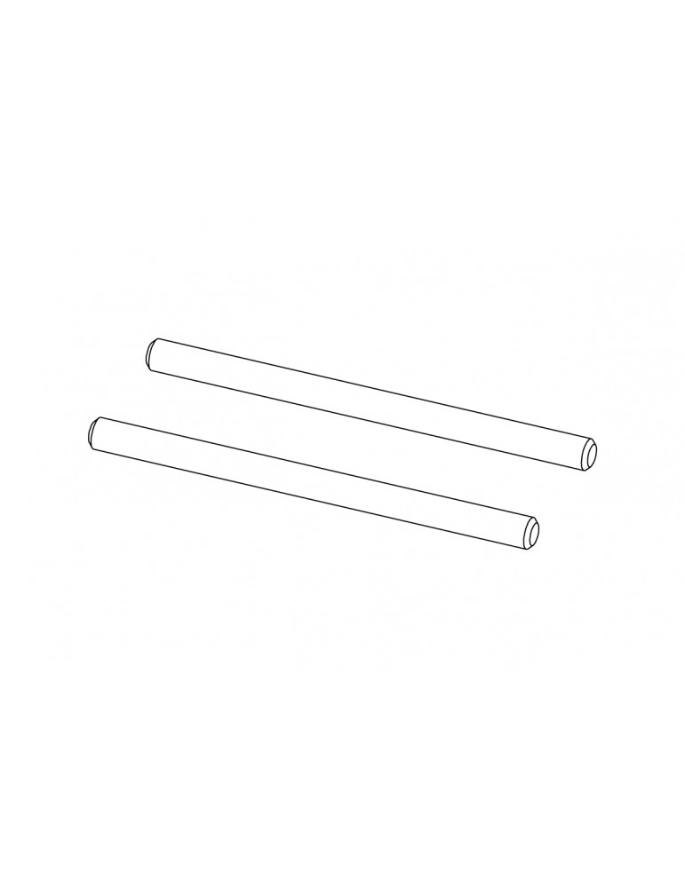 Axis(Rear wheel) 2pcs