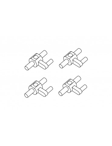 Left and right components 4pcs