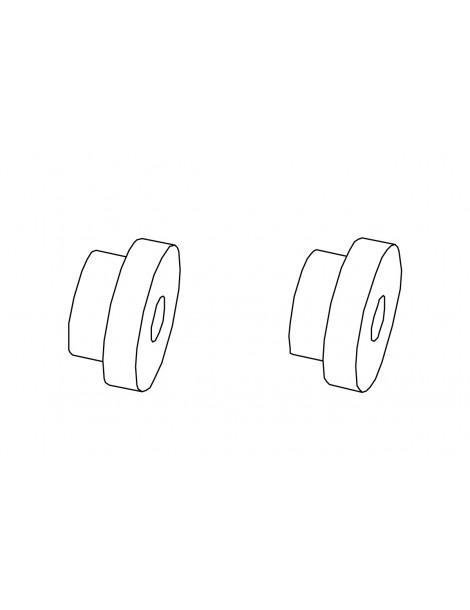 Rear wheel outer shaft sleeve (outer) 2pcs