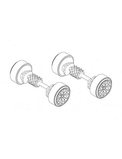 Rear Wheel Set *2pcs