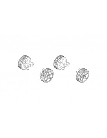 Left and Right Front Wheels *2sets