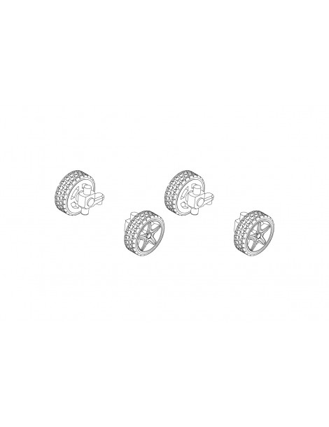 Left and Right Front Wheels *2sets