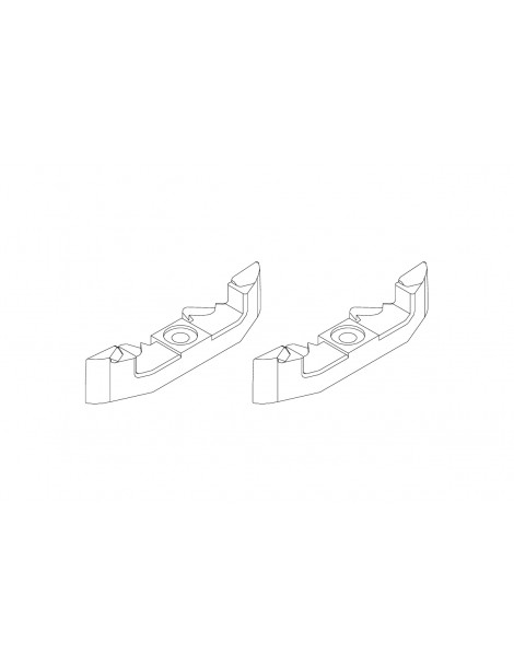 Metal headlight fixing base *2pcs