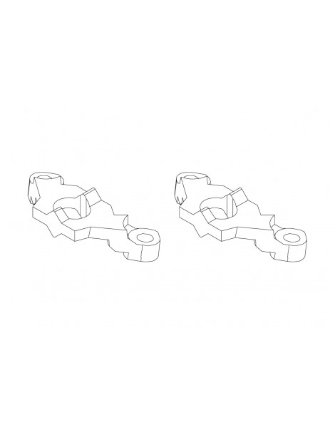 Steering support *2pcs