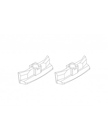 Metal headlight fixing base *2pcs