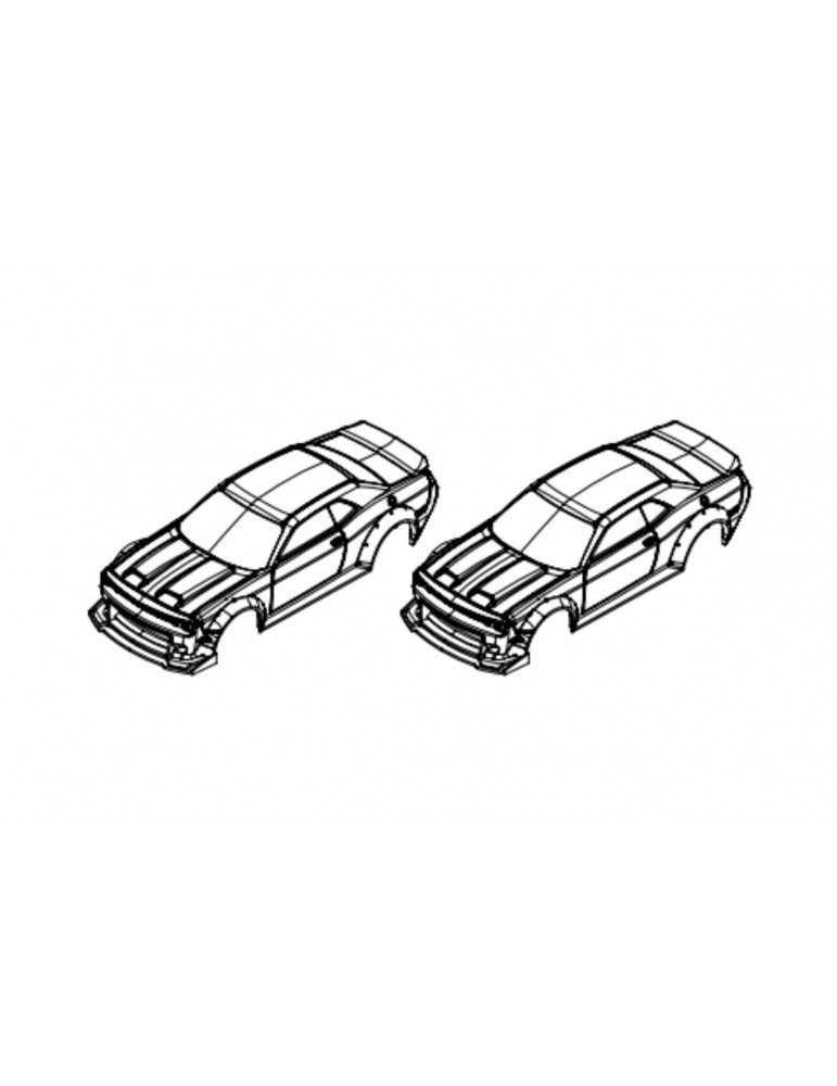 C75 Spare bodyshell 2pcs