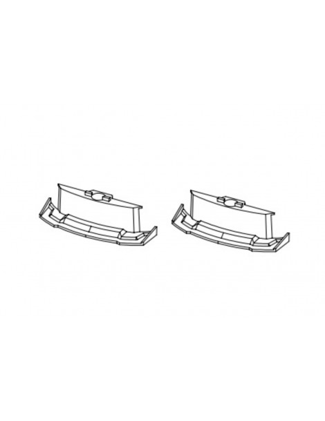 C75 Spare front spoiler 2pcs