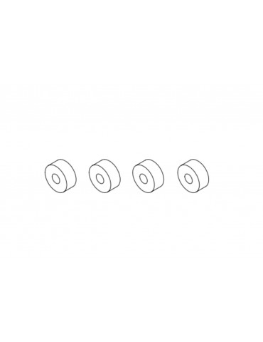 C75 Gear axle sleeve 4pcs