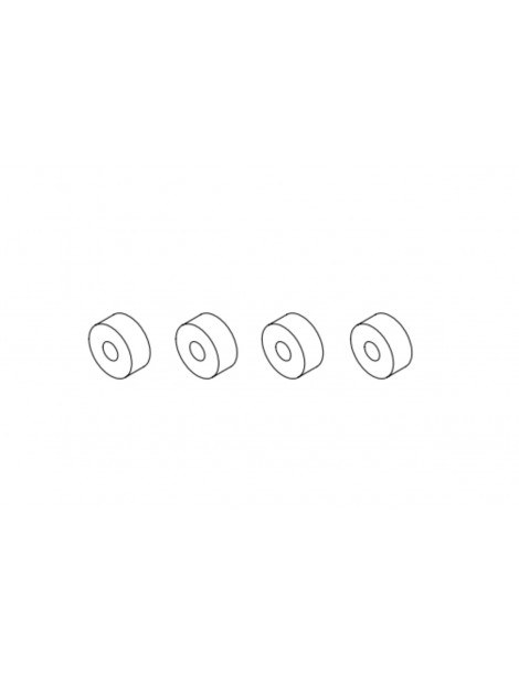 C75 Gear axle sleeve 4pcs