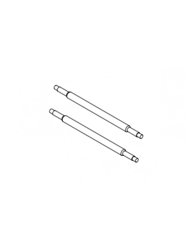C75 Rear wheel axle 2pcs