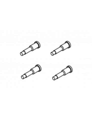 C75 Front wheel axles 4pcs