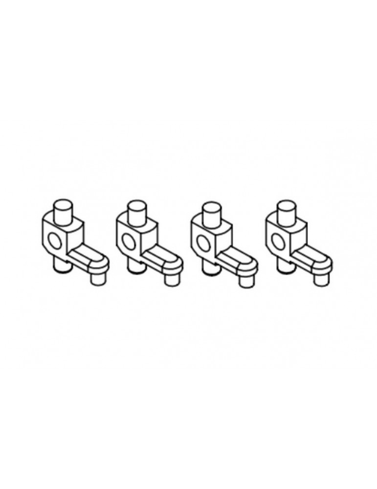C75 Front wheel knuckles 4pcs