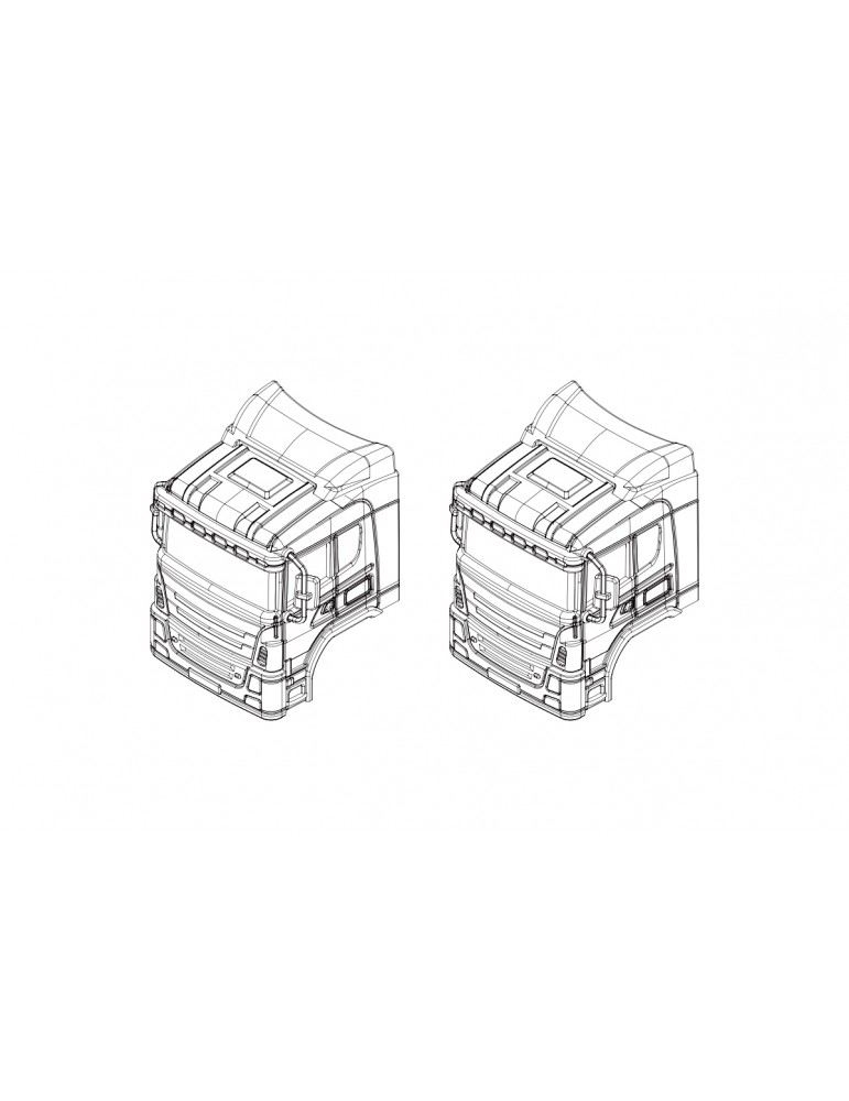 C50 Bodyshell 2PCS
