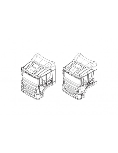 C50 Bodyshell 2PCS