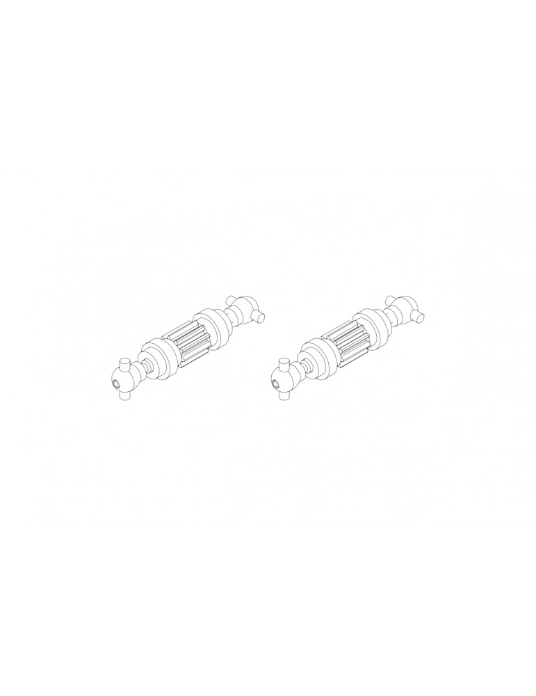 C50 Front axle 2PCS