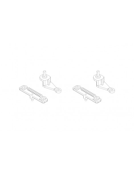C50 Steering rack and arm 2 + 2 PCS