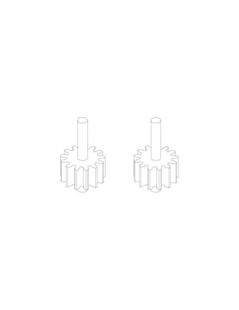 C50 Gearbox drive upgrade teeth 2PCS