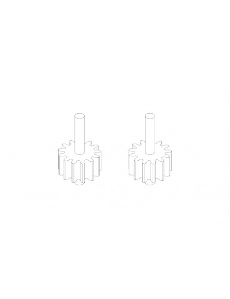 C50 Gearbox drive upgrade teeth 2PCS