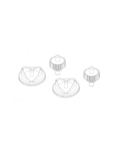 C50 Lifting gear 2 + 2 PCS