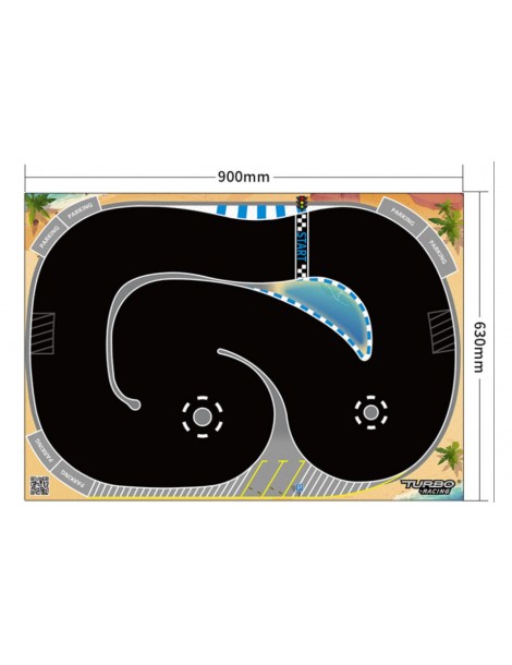 TURBO RACING Drift track 630x900mm