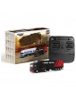 Turbo Racing 1/76 C50 RC Semi-Truck with trailer RTR (black)