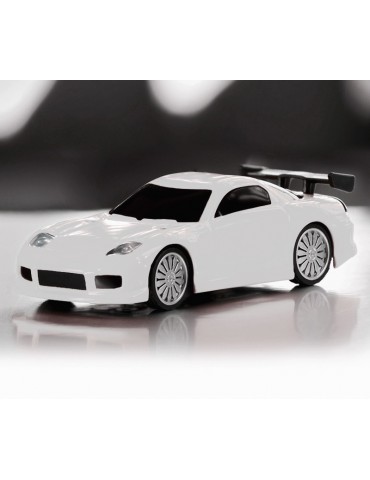 Turbo Racing 1/76 C71 Sports RC Car RTR (White)