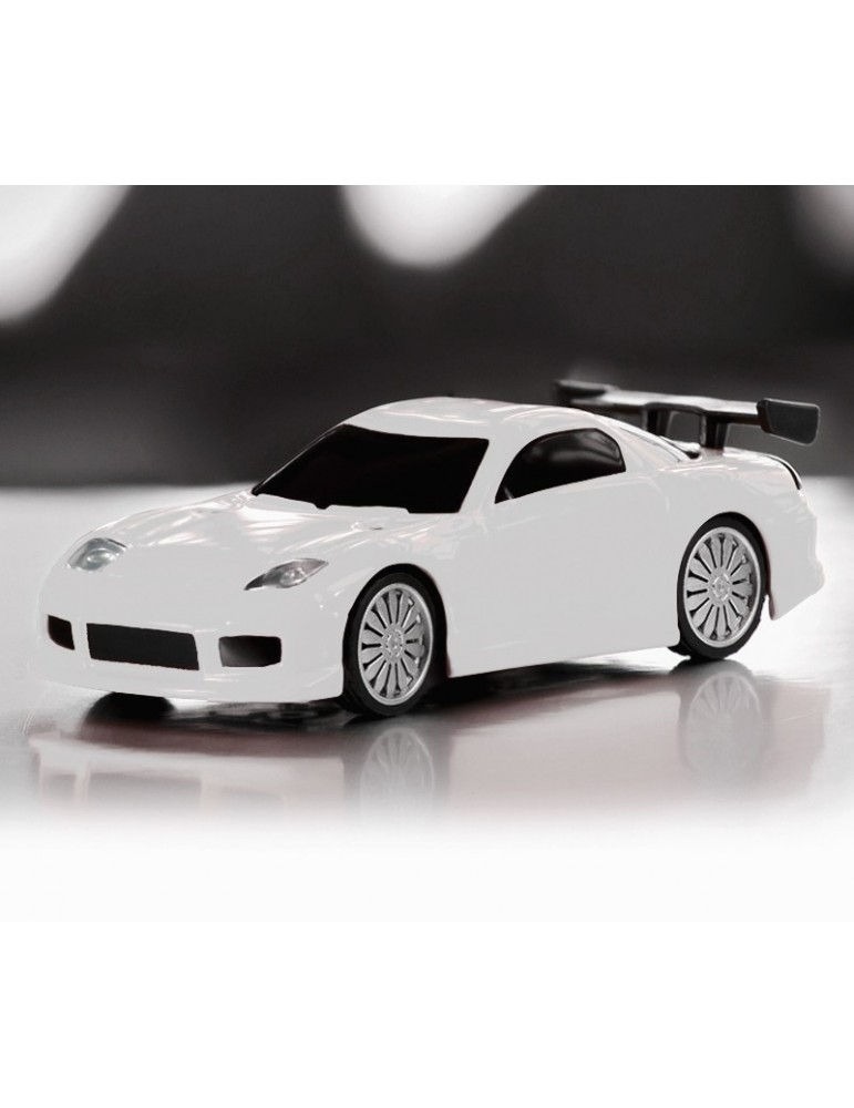 Turbo Racing 1/76 C71 Sports RC Car RTR (White)