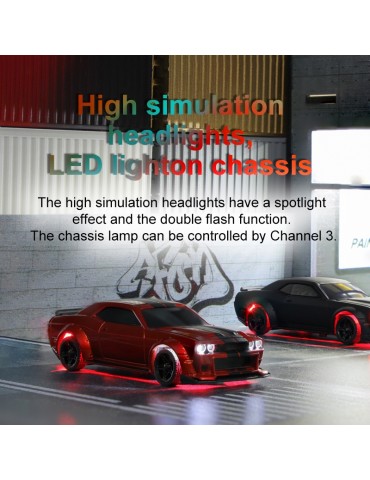 Turbo Racing 1/76 C75 RC Sports Car RTR (Black)