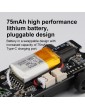 Turbo Racing C75 1:76 RTR mikro RC modelis su LED žibintais raudonas | CyborgShop