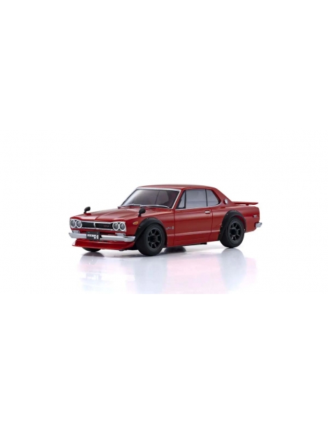 Kyosho Mini-Z AWD Skyline 2000GT-R KPGC10 Red 1/27 RC drift modelis