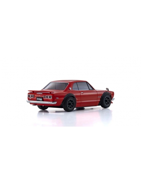 Kyosho Mini-Z AWD Skyline 2000GT-R KPGC10 Red 1/27 RC drift modelis