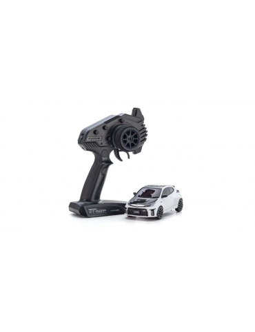 Kyosho Mini-Z AWD Toyota GRMN Yaris Rally Package White Pearl 1/27 RC drift modelis
