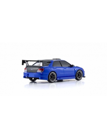 Kyosho Mini-Z AWD Subaru Impreza WRX Aero Kit Blue 1/27 RC drift modelis