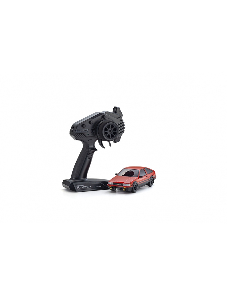 Kyosho Mini-Z AWD Toyota Corolla Levin AE86 Red/Black 1/27 RC drift modelis