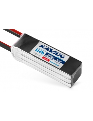 LiPo 22.2V 3700mAh 60/120C RC akumuliatorius 6S 82.1Wh